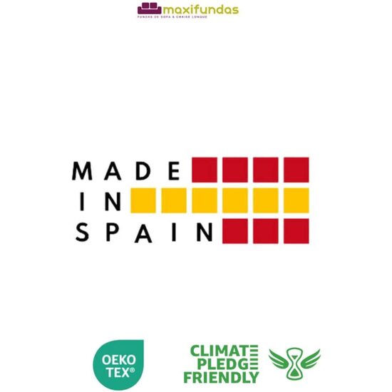 MAXIFUNDAS-CUBRE SOFÁ ACOLCHADO RELAX 2 PLAZAS SLAM, MARRÓN. SALVASOFÁ REPELENTE A LÍQUIDOS Y CON REVERSO ANTIDESLIZANTE. image 5