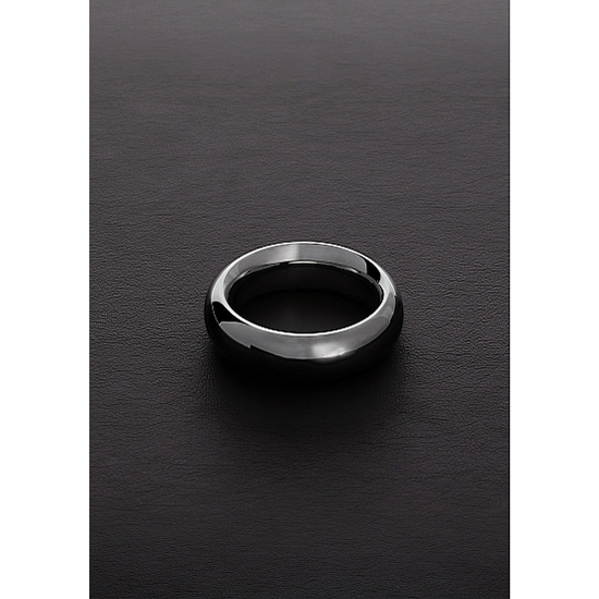 DONUT C-RING (15X8X35MM) BRUSHED STEEL image 1