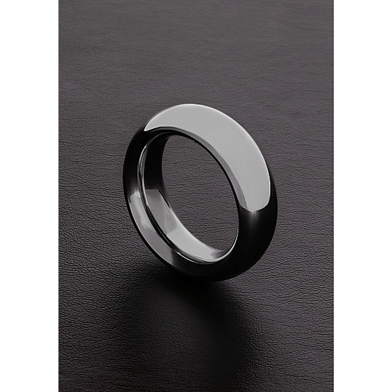 DONUT C-RING 15X8X50MM BRUSHED STEEL image 0