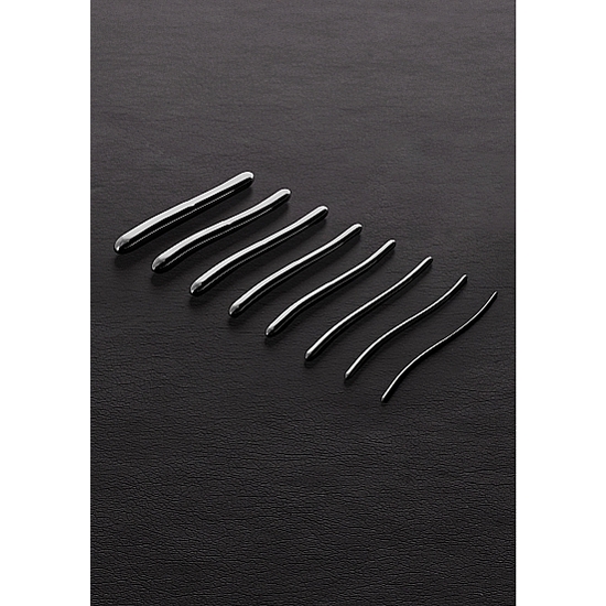 HEGAR-SOUND-DOUBLE END DILATOR 8 PIECES SET BRUSHED STEEL image 0