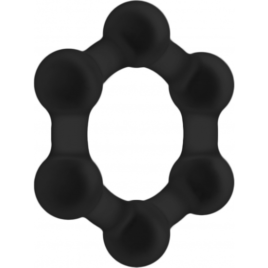 NO. 82 WEIGHTED COCK RING BLACK image 0