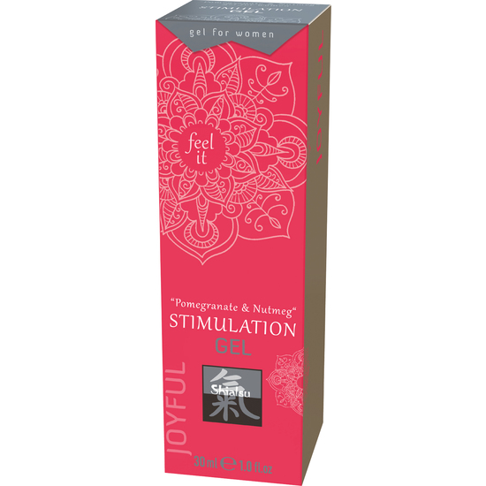 SHIATSU STIMULATION GEL - POMEGRANATE & NUTMEG 30ML image 0