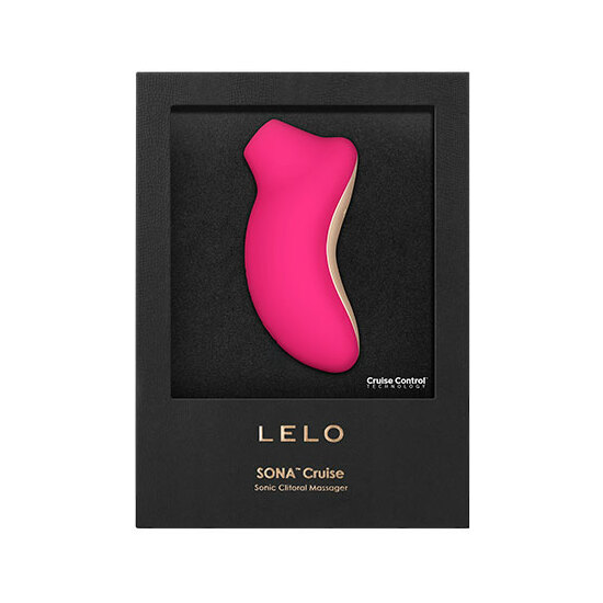 LELO SONA 2 CRUISE SONIC CLITORAL MASSAGER - CERISE image 2