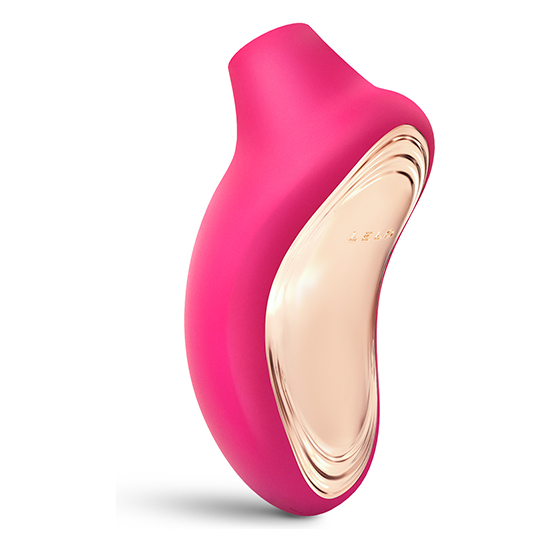 LELO SONA 2 SONIC CLITORAL MASSAGER - CERISE image 0