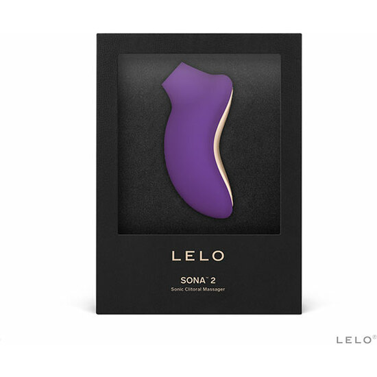 LELO SONA 2 SONIC CLITORAL MASSAGER - PURPLE image 2