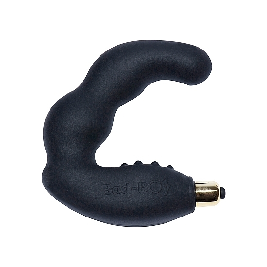 BAD-BOY 7 SPEED BIG DOUBLE PROSTATE MASSAGER BLACK image 0