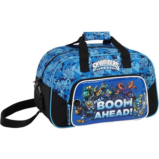 BOLSA DEPORTE/VIAJE SKYLANDERS DISEÑO FULL BOOM AHEAD image 0