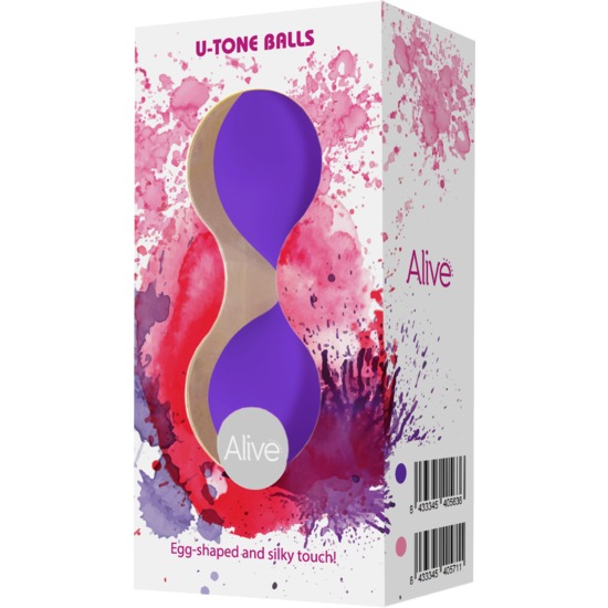 ALIVE U-TONE - BOLAS DE ENTRENAMIENTO MORADO image 1