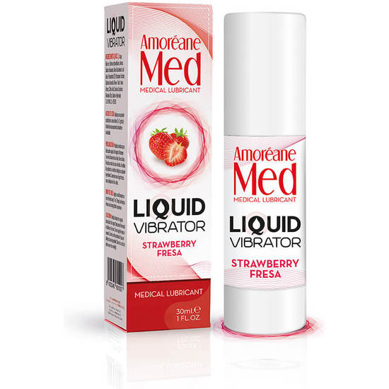 AMOREANE LIQUID VIBRATOR STRAWBERRY image 3