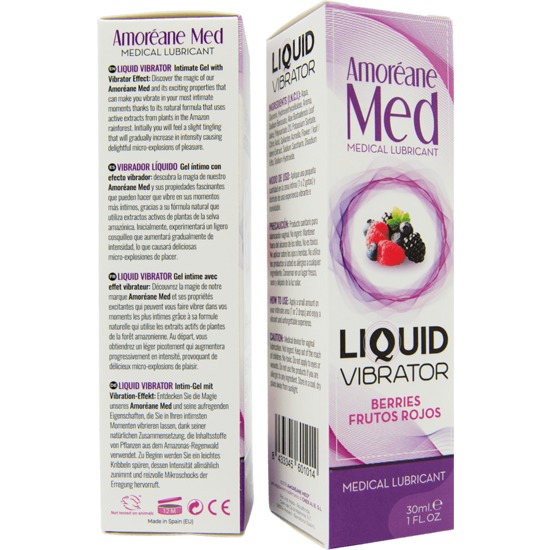 AMOREANE LIQUID VIBRATOR BERRIES image 2