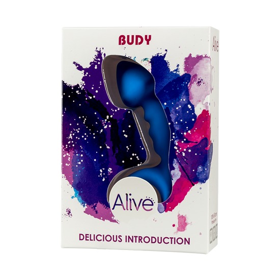 ALIVE BUDY PLUG DE SILICONA - AZUL image 1