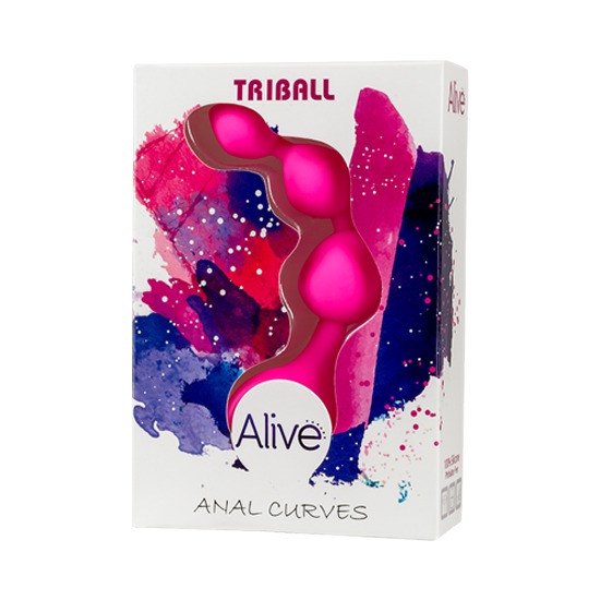 ALIVE TRIBALL PLUG DE SILICONA - ROSA image 1