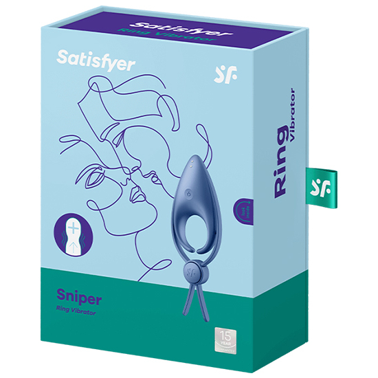 SATISFYER SNIPER BLUE image 2