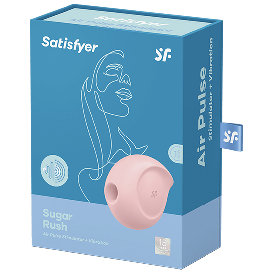 SATISFYER SUGAR RUSH - ROSE image 1