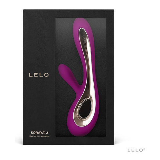 LELO - SORAYA 2 VIBRATOR DEEP ROSE image 1