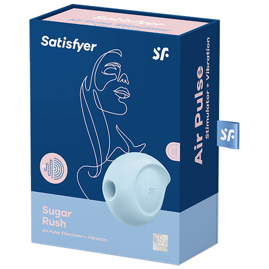 SATISFYER SUGAR RUSH - BLUE image 1