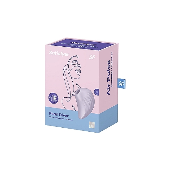 SATISFYER PEARL DIVER - VIOLET image 1