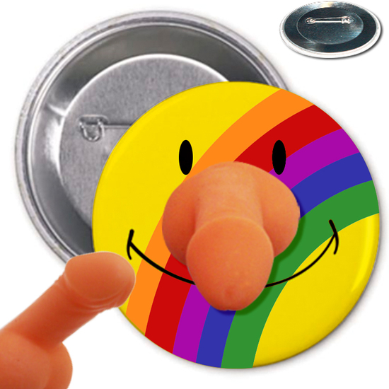 11 CHAPAS SONRISAS ARCOIRIS PENE ERECTO  image 0