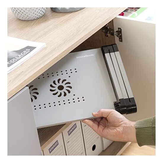 MESA AJUSTABLE MULTIPOSICIÓN PARA ORDENADOR PORTÁTIL OMNIBLE INNOVAGOODS image 6