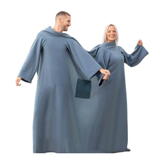BATAMANTA DOBLE CON BOLSILLO CENTRAL DOUBLANKET INNOVAGOODS image 0