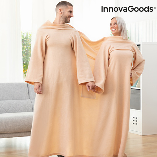 BATAMANTA DOBLE CON BOLSILLO CENTRAL DOUBLANKET INNOVAGOODS image 4