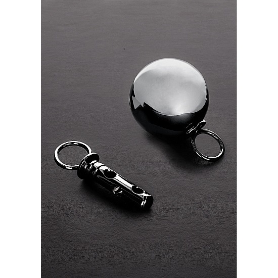 AUTO BONDAGE ICE BALL LOCK - STAINLESS STEEL image 1