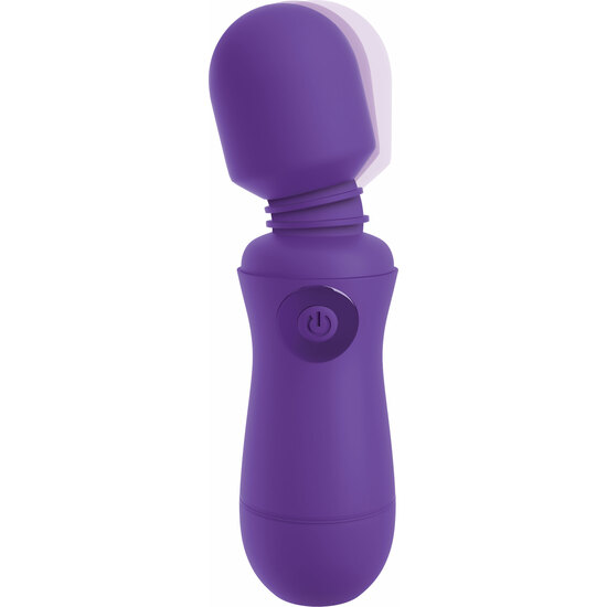 OMG! WANDS - RECHARGEABLE VIBRATING WAND, PURPLE image 0