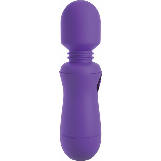 OMG! WANDS - RECHARGEABLE VIBRATING WAND, PURPLE image 3