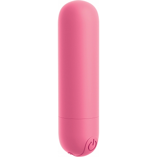 OMG! BULLETS - PLAY RECHARGEABLE VIBRATING BULLET, PINK image 1