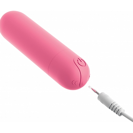 OMG! BULLETS - PLAY RECHARGEABLE VIBRATING BULLET, PINK image 4