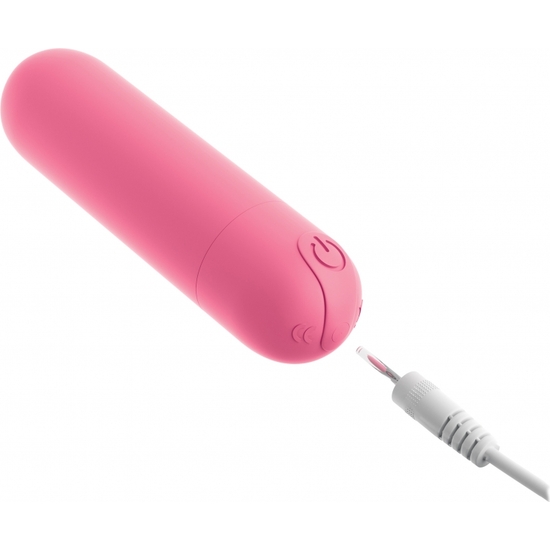 OMG! BULLETS - PLAY RECHARGEABLE VIBRATING BULLET, PINK image 7