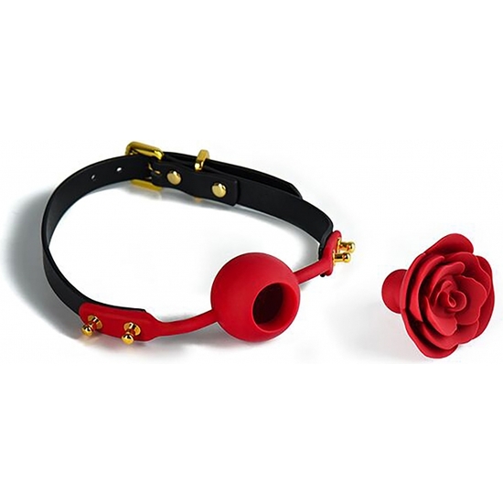 ZALO ROSE BALL GAG image 3