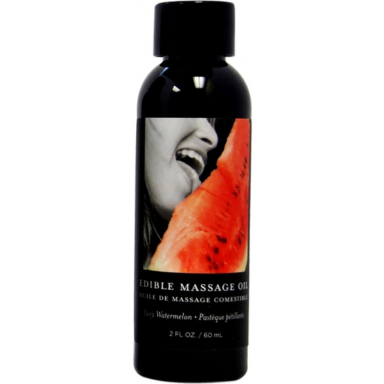 EARTHLY BODY WATERMELON EDIBLE MASSAGE OIL - 60ML  image 0