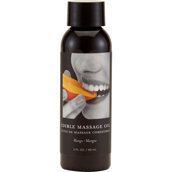 EARTHLY BODY MANGO EDIBLE MASSAGE OIL - 60 ML image 0