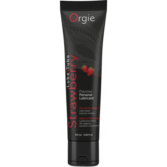 LUBE TUBE STRAWBERRY - 100 ML image 0