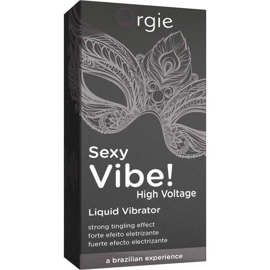 SEXY VIBE! HIGH VOLTAGE - LIQUID VIBRATOR - 15 ML image 1