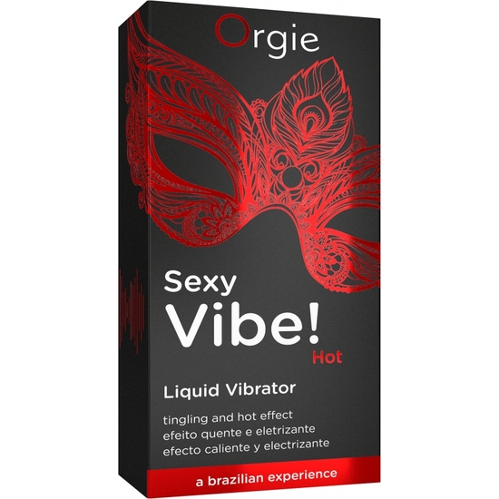 SEXY VIBE! HOT - LIQUID VIBRATOR - 15 ML image 1