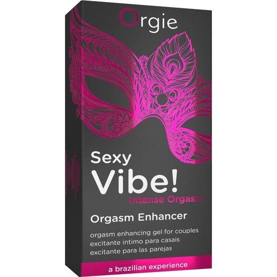 SEXY VIBE! INTENSE ORGASM - LIQUID VIBRATOR - 15 ML image 1