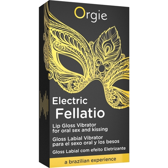 SEXY VIBE! - ELETRIC FELLATIO - VIBRATING GLOSS - 10 ML image 1