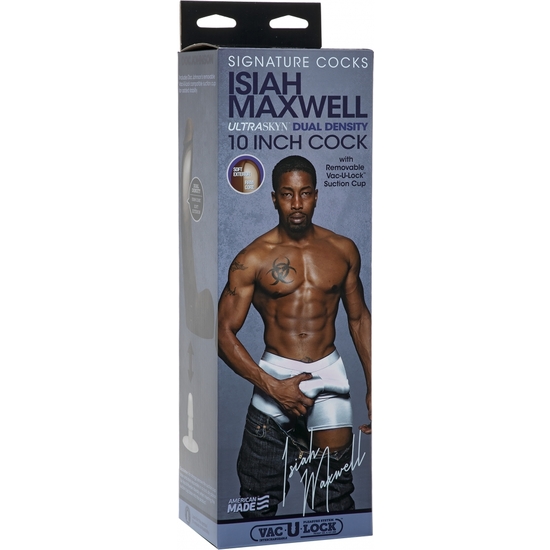 ISIAH MAXWELL - 10 INCH ULTRASKYN COCK image 1