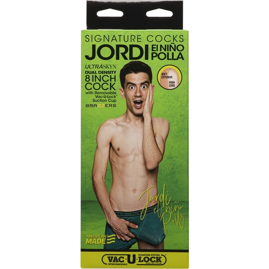 JORDI EL NIÑO PENE- 8 INCH - ULTRASKYN COCK image 2