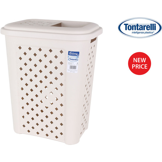 BATHROOM BIN WITH POCKET LID 30L  image 0