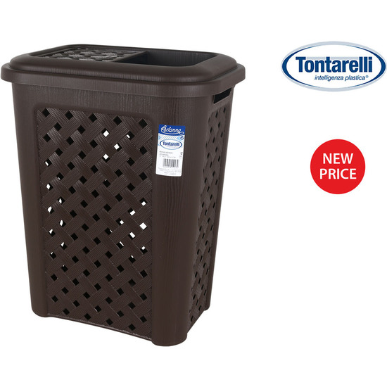 BATHROOM BIN WITH POCKET LID 30L  image 0
