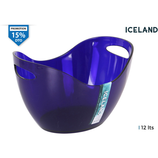 ICE BUCKET PS 12L. BLUE ICELAND image 0