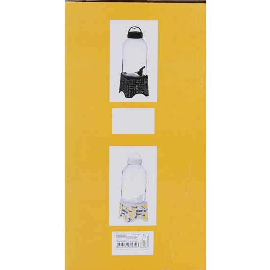 5L. ROUND JUG DISPENSER W/STAND image 2