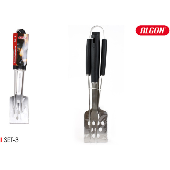 SET-3 PCS TOOLS GRILL ALGON image 0