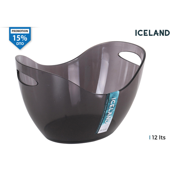 ICE BUCKET PS 12L. BLACK ICELAND image 0
