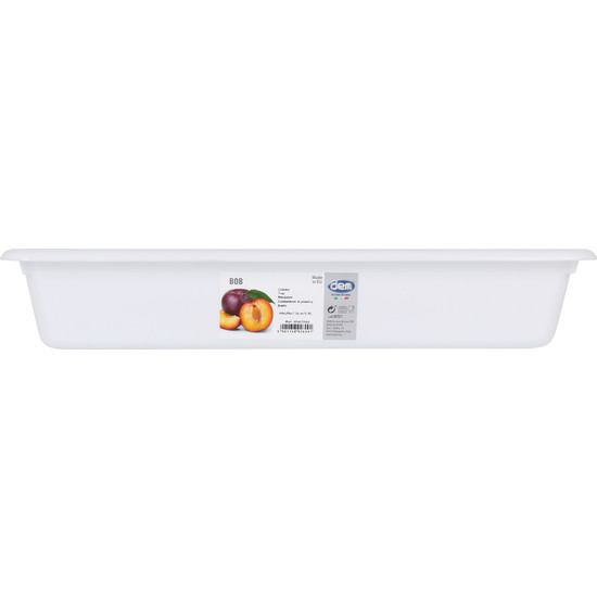 BIG WHITE TRAY 44X29X7.5CM/5.8L  image 1