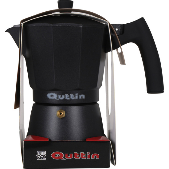 INDUC COFFEE MAKER 6 CUPS DARKBLACK QUTTIN image 1