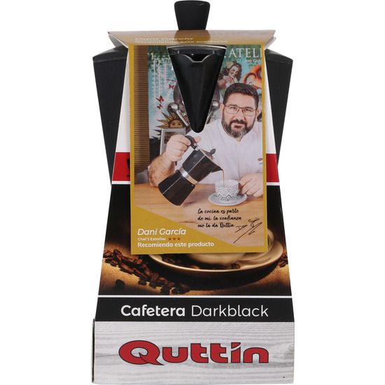 INDUC COFFEE MAKER 6 CUPS DARKBLACK QUTTIN image 2